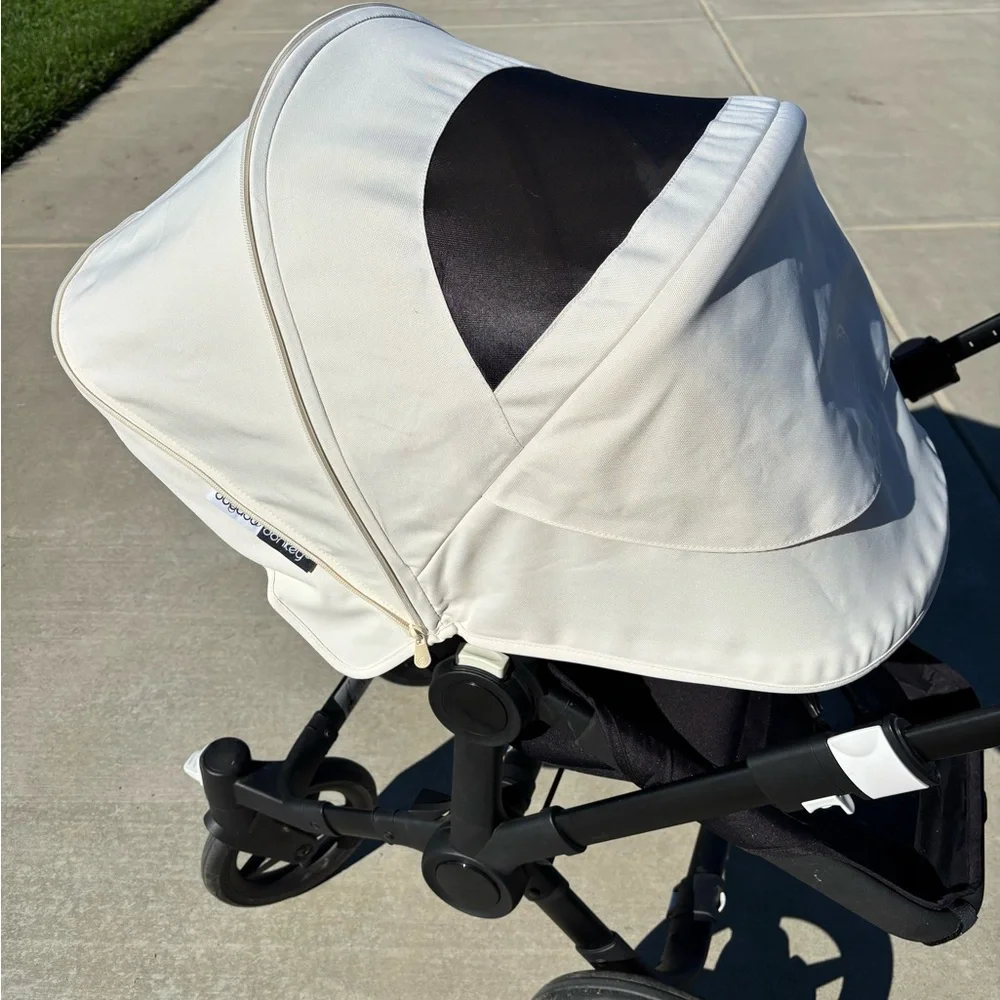 Bugaboo Donkey Canopy ONLY in Cream - Picture 7 of 10